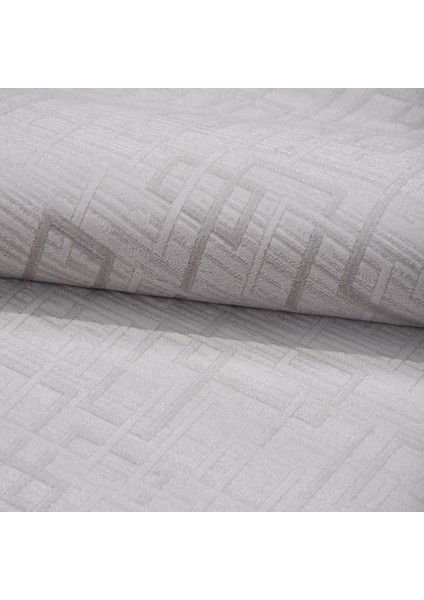 Viyora - Siyah Gri Desenli Triko Akrilik Oturma Odası ve Salon Halısı - VY06K fırsatları