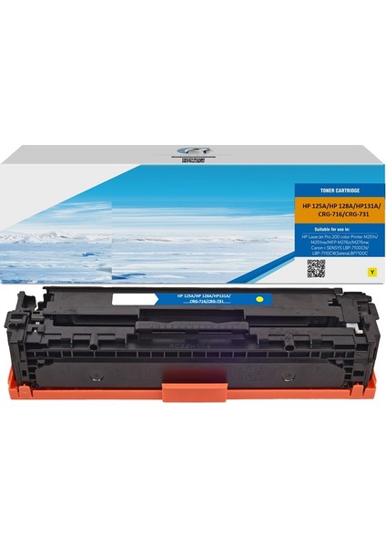 Hp CF212A/CB542A/CE322A/CRG-716/CRG-731 Muadil Sarı Toner