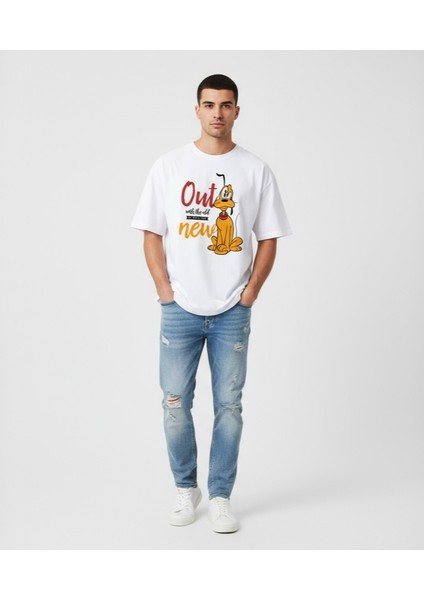 Next Chapter - Old Out, New In T-Shirt Beyaz modelleri