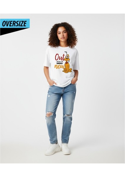 Next Chapter - Old Out, New In T-Shirt Beyaz fırsatları