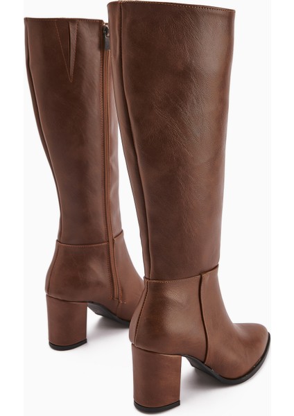 Deniza Taba Topuklu Kadın Çizme fırsatları