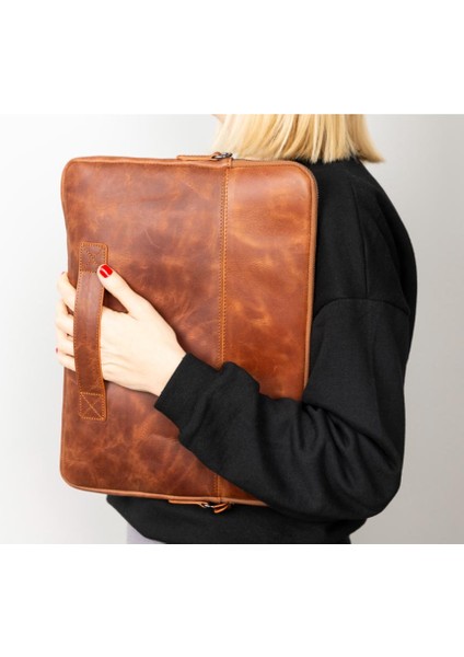 Mondo Deri Dizüstü Bilgisayar / Tablet Çantası