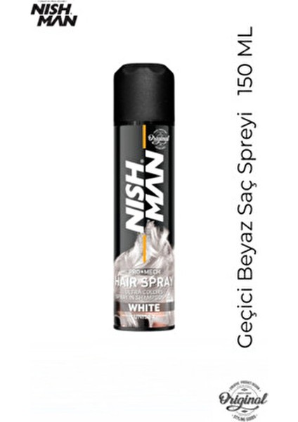 Beyaz Renkli Saç Spreyi Uzun Süre Kalıcı Etki 150 ml Amonyaksız fırsatları