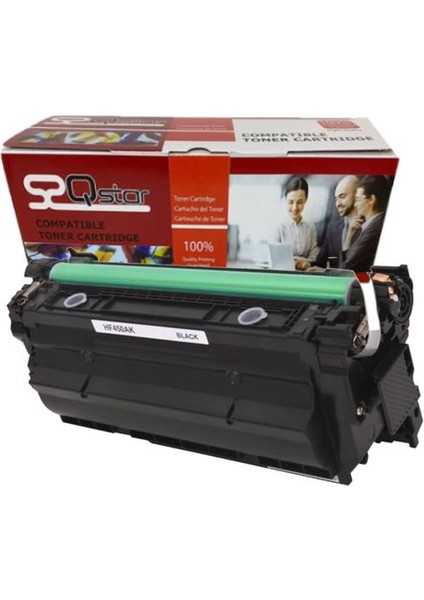 Hp 655A CF450A Muadil Toner Siyah 12500 Sayfa M652 M653 M681 M682
