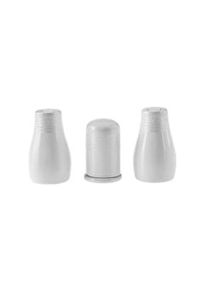 Arte 56 Parça 12 Kişilik New Bone Yemek Takımı Beyaz Düz Tasarım