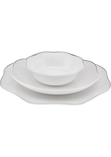 Fine Bone Lotus Platin 18 Parça Yemek Takımı indirimleri