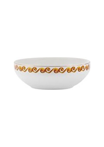 Streamline Milano 59 Parça 12 Kişilik Desenli New Bone Yemek Takımı Beyaz Renk