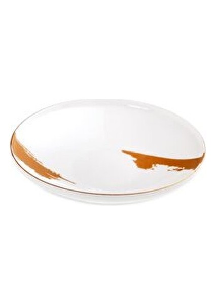 Glow 24 Parça 6 Kişilik Yemek Takımı Porselen Beyaz Desenli Şık Tasarım