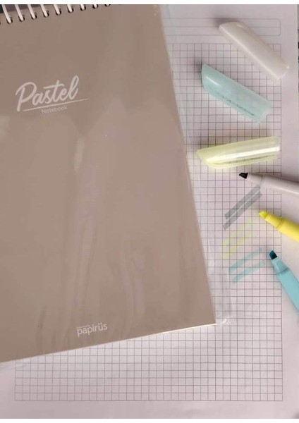 Pastel A5 Kareli Not Defteri Işaret Kalemi Set fiyatları