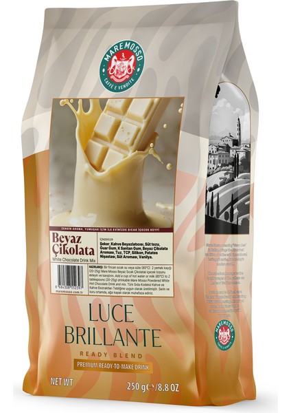 Beyaz Çikolata (White Chocolate) 250 gr