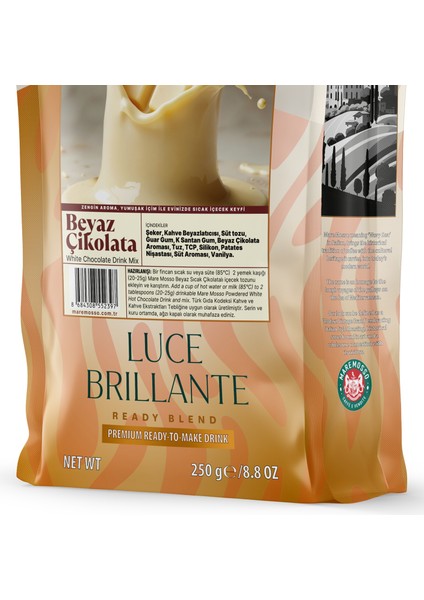 Beyaz Çikolata (White Chocolate) 250 gr fiyatları