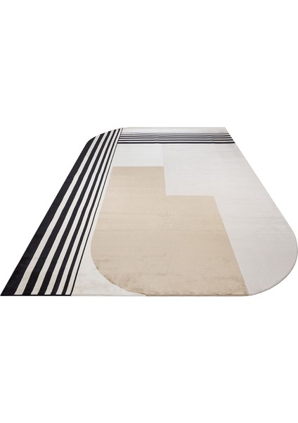 Merano MRN 05 Krem Altın - Geometrik Halı | Sık Dokuma Modern Halı fırsatları