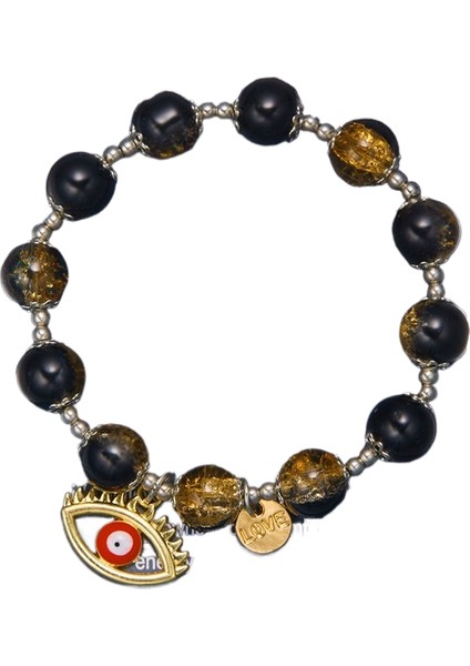 Mücevherat Nazar Boncuğu Türk Mavi Göz Bilekliği (Yurt Dışından)