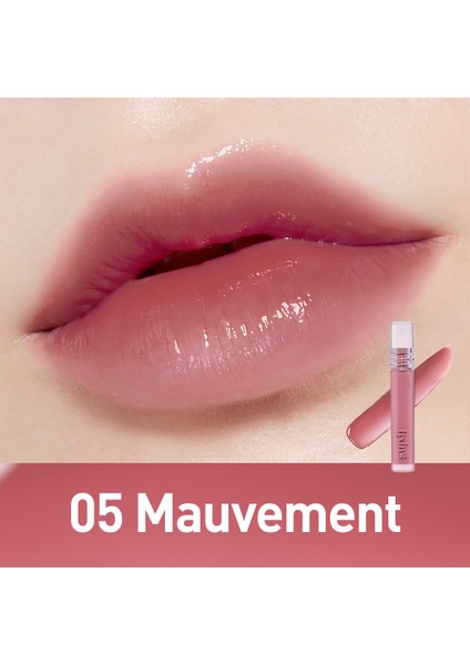 Glow Fixing Tint / Dudakları Parlatan ve Dolgunlaştıran, Uzun Süre Kalıcı Tint - 05 Mauvement
