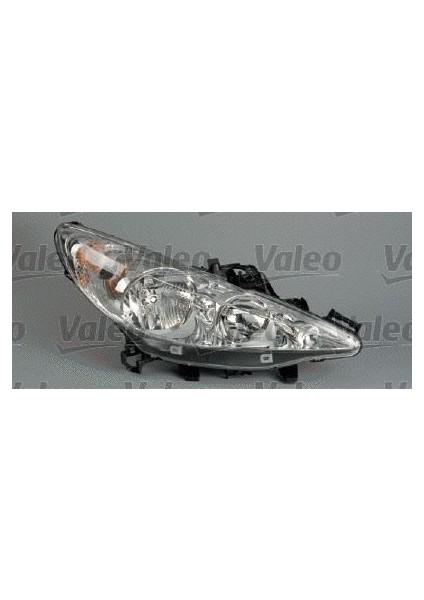 SAĞ FAR BEYAZ PEUGEOT P207 2007-2015 ELEKTRİKLİ H7 H1 MOTORLU 6206 95 6206 97