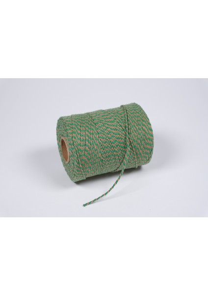 Hediye Paketleme, Ambalaj Ipi, Marteniçka, Dıy Ipi, 200 Metre (Twine Baker), Yeşil-Kraft fiyatları