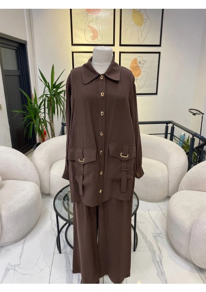 Nuss Cep Detaylı Ikili Takım