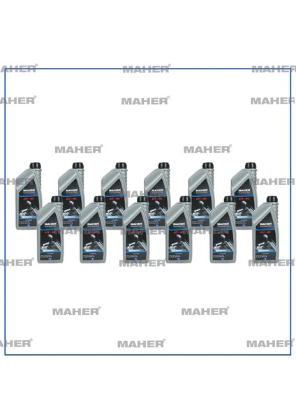 SANZIMAN YAGI ATF-WS / DW1 HONDA / TOYOTA / OPEL GM DEXRON 6 / BMW ATF6 E36-E46-E34-F48-F39-E53 1LT 00289 ATFWS (12 ADET)