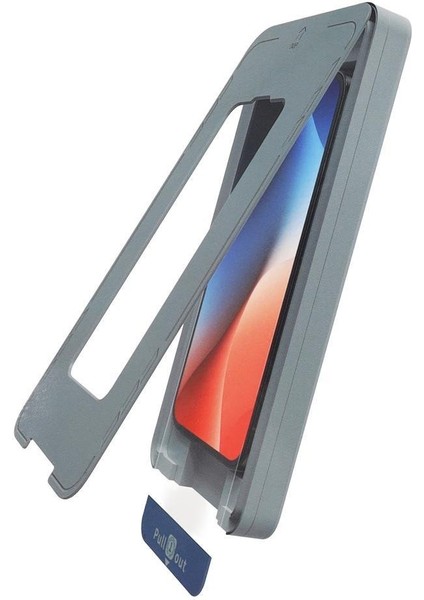 iPhone 17 Uyumlu Protect Full Tempered Aparatlı Yüksek Çözünürlüklü Cam Ekran Koruyucu