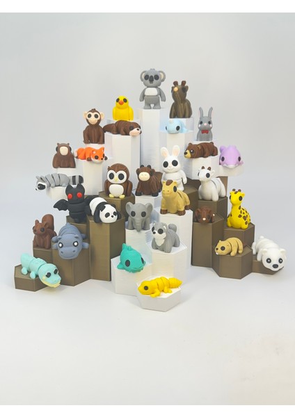 Minik Hayvanlar 30’lu Oyuncak Seti Grup2 – Organik, Hareketli, Eklemli ve Eğitici fiyatları