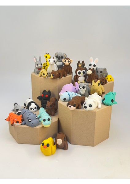 Minik Hayvanlar 30’lu Oyuncak Seti Grup2 – Organik, Hareketli, Eklemli ve Eğitici fırsatları