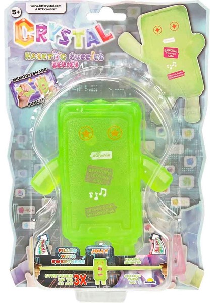 Crystal Hashtag Buddies Serisi Stretch Figür - Jolly modelleri