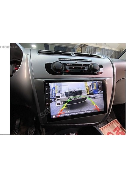 Seat Leon 2005-12 9" Uyumlu Androıd Multimedya Gerçek 2/32 Kablosuz Carplay Geri Görüş Kameralı fiyatları