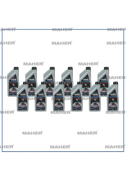 SANZIMAN YAGI ATF DEXRON 3 / HONDA DW1 / MATIC-S / MICRA / NAVARA / BMW ATF 6 / CLIO 2 / 3 / MEGANE 2 / 3 / FORD / FIAT / PSA / KIA 1LT KE908 99932 (12 ADET)