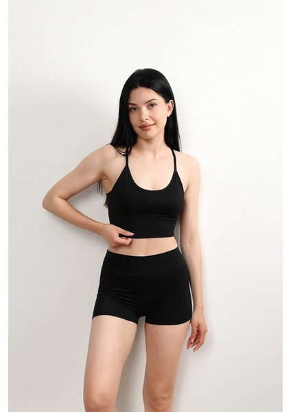 Kadın Polyester Likralı Mini Şort fiyatları