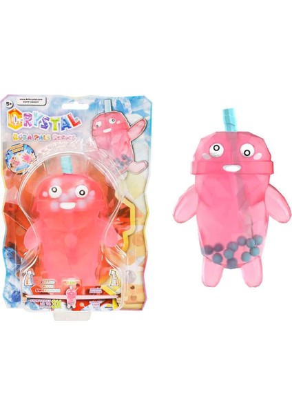 Crystal Bubble Tea Boba Pals Serisi Stretch Figür - Tapi