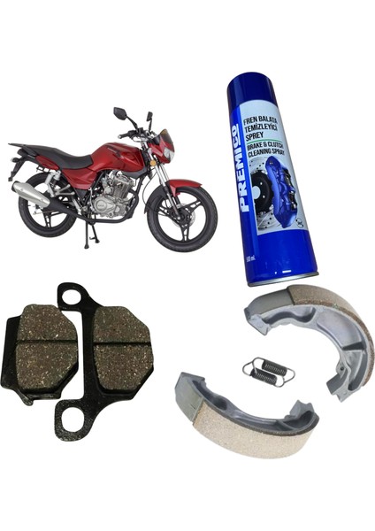 Mondial Mh Drift Ön Arka Fren Balatası Balata Sprey Hediye