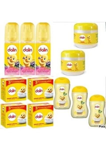 Bebek Bakım Seti Dermatolojik Olarak Test Edilmiş 2 Adet Sabun 125 ml Şampuan ve Islak Havlu fiyatları