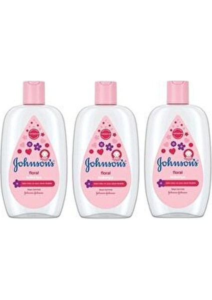 Kolonya Floral Bebekler İçin Dermatolojik Olarak Test Edilmiş 200 ml Paraben İçermez