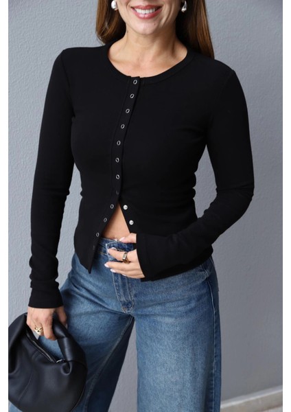 Siyah Ön Çıtçıt Detay Body