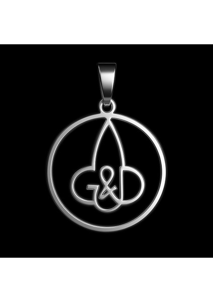 925 Ayar Gümüş Kolye D&g SM10877