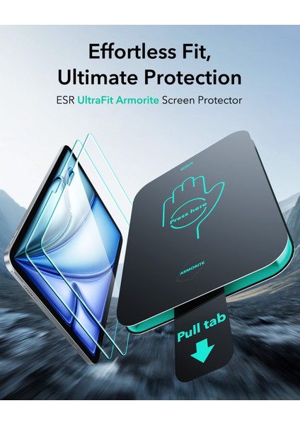iPad Air 11 2025 (M2-M3) Ultrafit Armorite Ekran Koruyucu 2 Adet fiyatları