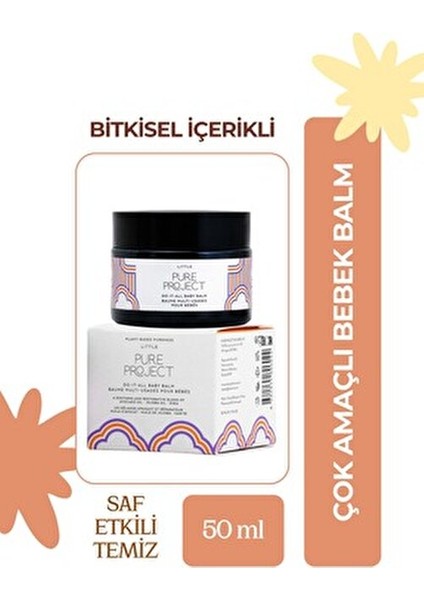 Çok Amaçlı Bebek Balmı Hassas Ciltler İçin Nemlendirici 50 ml Parabensiz