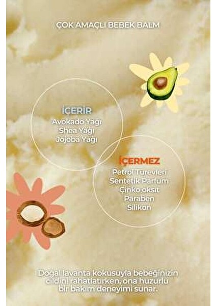 Çok Amaçlı Bebek Balmı Hassas Ciltler İçin Nemlendirici 50 ml Parabensiz