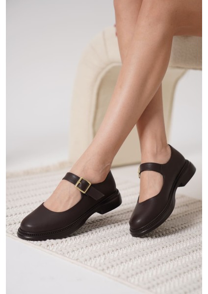 Briana Acı Kahve Gunluk Mary Jane Ayakkabı fiyatları