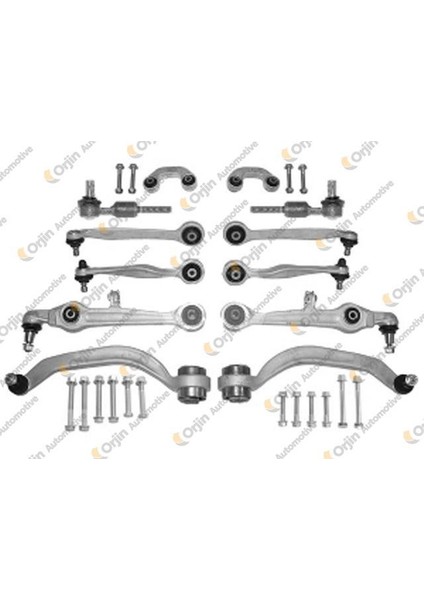 SALINCAK ÖN TAKIM SETİ KOMPLE VW PASSAT 4 1996-2000 PASSAT 5 3B3 2000-2005 A4 8E2.B6 2000-2004 8D0498998