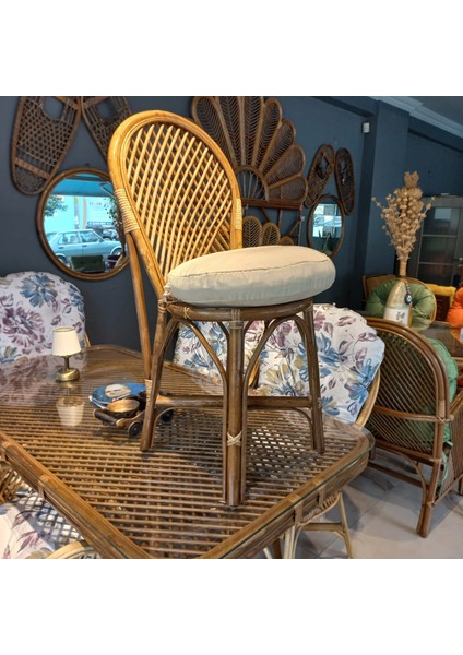 Bambu Sandalye Kartal Kolsuz