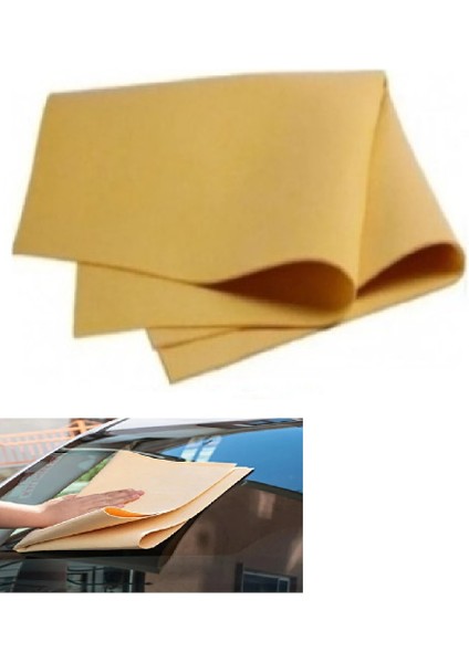 GOLD GÜDERİ BEZ Araba Yıkama ve Kurulama Bezi Büyük Boy 50 x 70 cm fırsatları