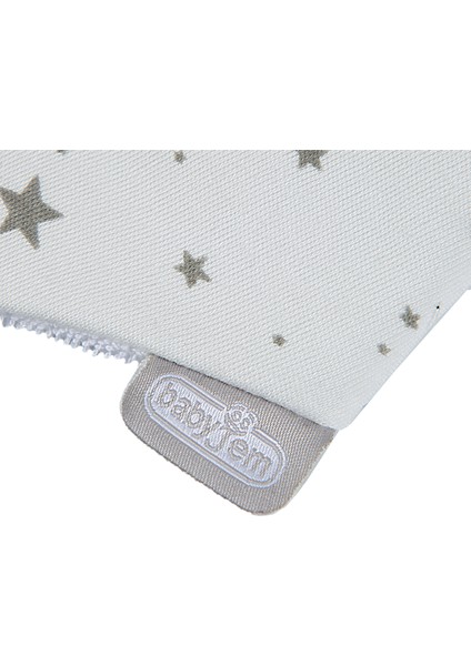 Yenidoğan Fular Yıldızlı Önlük Gri indirimleri