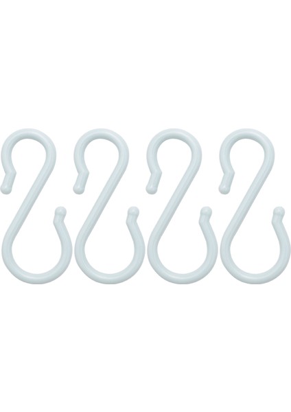 Maya Mavi Plastik Yumruk Fincan Kase S Şekilli Kancalar 4 Adet (Yurt Dışından) fiyatları