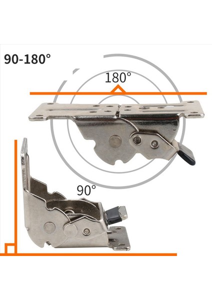 6pcs 0-90-180 Derece Kendi Kendine Kilitlenen Katlanır Menteşe Masası Bacakları Gümüş Katlanır Sehpa Mobilya Donanım Dolabı Menteşe (Yurt Dışından) modelleri