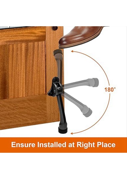 4 Set At Nalı Kapı Üstleri Hareketli Kapı Destekleri Ayak Frenleri Kapı Durak Kapısı Kapanmaları Kapı Kelepçeleri Duvar Koruyucuları (Yurt Dışından) fiyatları