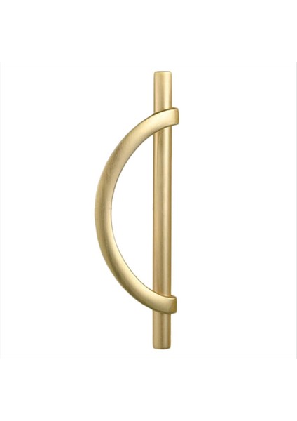 2pcs Altın Dolap Çekirek Çekmecesi Çekerler Yarım Ay Şekilli Dolap Çekirdekler Çekmeceli Elbise Kolları Mutfak Dolap Kolları Bir (Yurt Dışından)