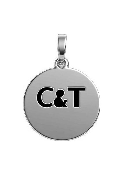 925 Ayar Gümüş Kolye C&t SM10774 modelleri