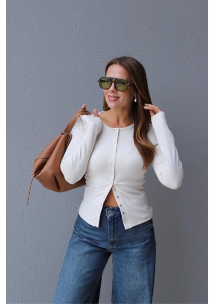 Ekru Ön Çıtçıt Detay Body modelleri