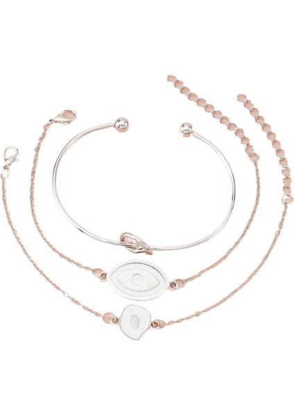 Türk Şeytan Gözü Bilekliği Nazar Örgülü Kırmızı El Halatı Bileklik (Yurt Dışından)